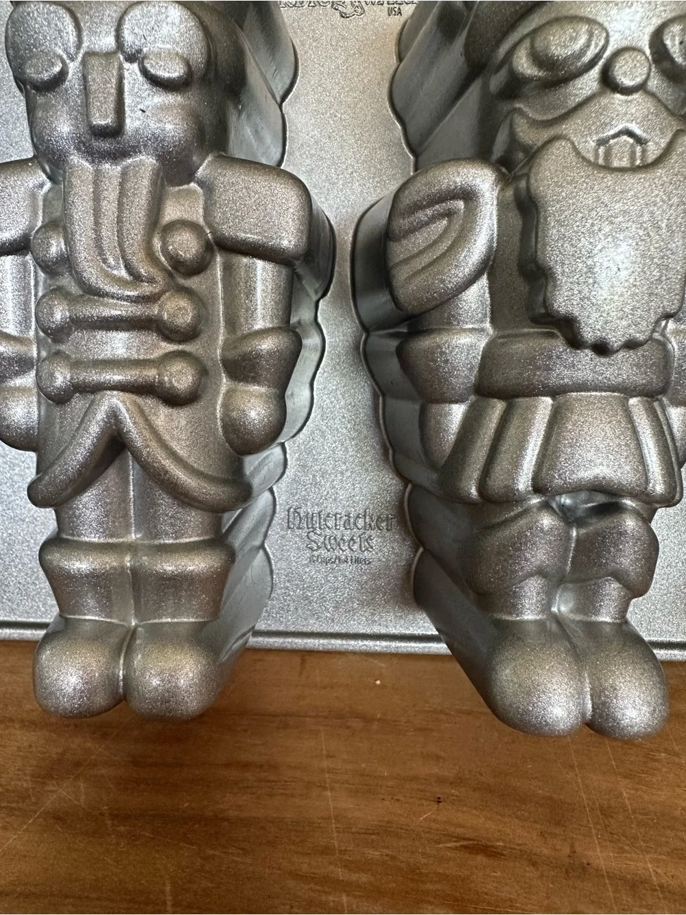 Nordic Ware Nutcracker sweets Quartet Baking Pan Made in USA
